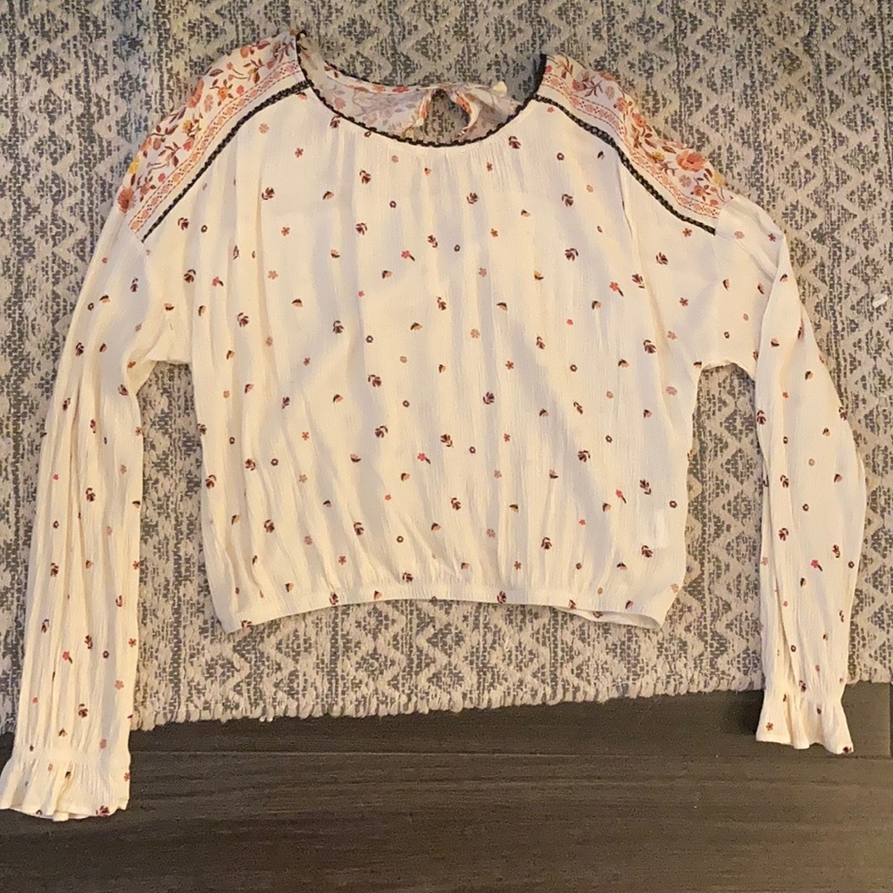 REWIND Boho Crop Top L